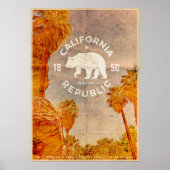  Californië Poster (Voorkant)