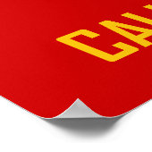 Californië Poster (Hoek)