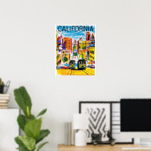 Californië poster (Thuiskantoor)