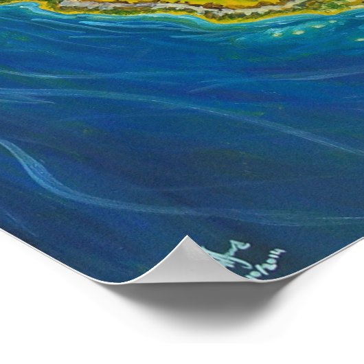 Californië Poster (Hoek)