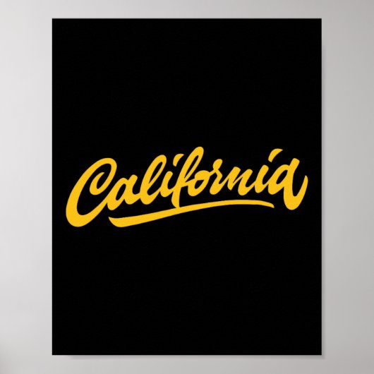 Californië poster (Voorkant)