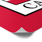 Californië Poster (Hoek)