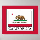 Californië Poster (Voorkant)