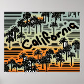 Californië Poster (Voorkant)