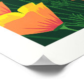  Californië Poster (Hoek)