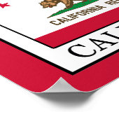 Californië Poster (Hoek)