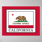 Californië Poster (Voorkant)