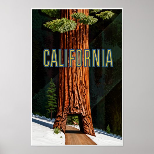 Californië Poster (Voorkant)