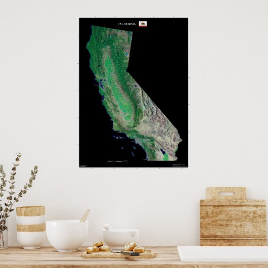 Californië Poster (Keuken)