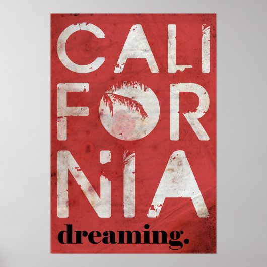 Californië Poster (Voorkant)