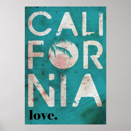 Californië Poster (Voorkant)