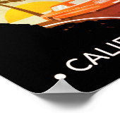 Californië-Poster Poster (Hoek)