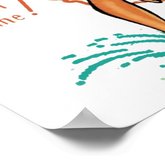  Californië-Poster Poster (Hoek)