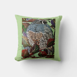 Californië Quail Pillow 1 Kussen