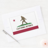 Californië Rechthoekige Sticker (Envelop)
