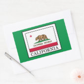 Californië Rechthoekige Sticker (Envelop)