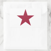 Californië Rechthoekige Sticker (Tas)