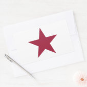 Californië Rechthoekige Sticker (Envelop)