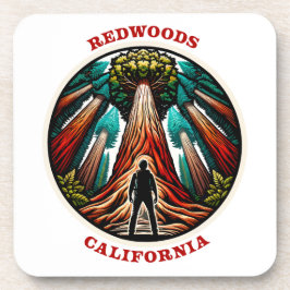 Californië Redwood Bier Onderzetter