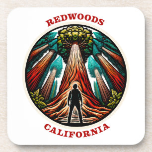 Californië Redwood Bier Onderzetter