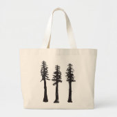 Californië Redwood Grote Tote Bag (Voorkant)