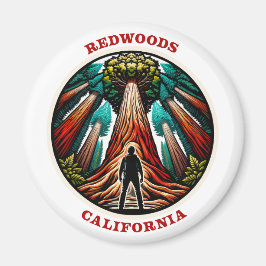Californië Redwood Magneet