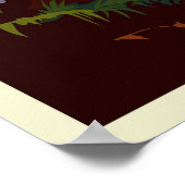 Californië Redwood Poster (Hoek)