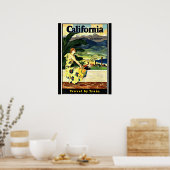Californië Reis op reis  Poster (Keuken)