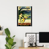 Californië Reis op reis  Poster (Thuiskantoor)