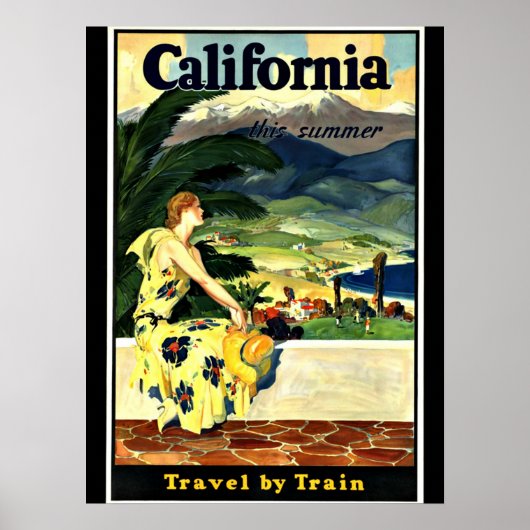 Californië Reis op reis  Poster (Voorkant)