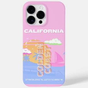 Californië, Reiskunst, Preppy Case-Mate iPhone 14 Pro Max Hoesje