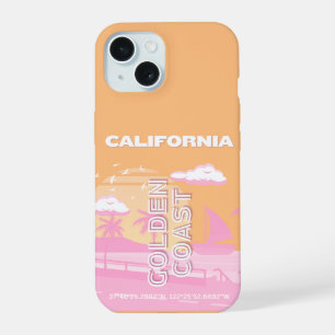 Californië, Reiskunst, Preppy, Preppy Reizen iPhone 15 Case