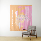 Californië, Reiskunst, Preppy, Preppy Reizen Wandkleed (In situ)