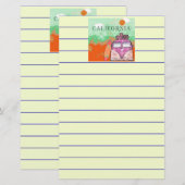 Californië Reisposter Briefpapier (Voorkant / Achterkant)