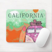 Californië Reisposter Muismat (Met muis)