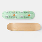 Californië Reisposter Skateboard (Horizontaal)