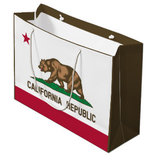 Californië Republiek Beer Vlag: Cali Gouden Staat Groot Cadeauzakje