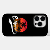 Californië Retro Case-Mate iPhone 14 Pro Hoesje (Achterkant (horizontaal))