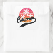 Californië Retro Sticker (Tas)