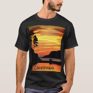 Californië Romantic Coastal Beach Sunset T-shirt