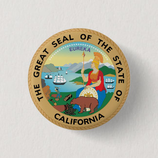 Californië Ronde Button 3,2 Cm