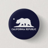 Californië Ronde Button 3,2 Cm (Voorkant)