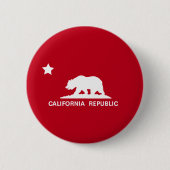 Californië Ronde Button 5,7 Cm (Voorkant)