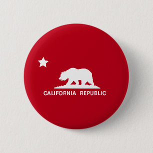 Californië Ronde Button 5,7 Cm