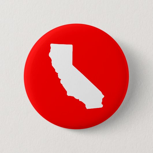 Californië Ronde Button 5,7 Cm (Voorkant)