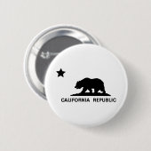 Californië Ronde Button 5,7 Cm (Voorkant /achterkant)