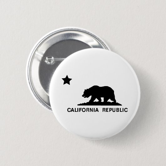 Californië Ronde Button 5,7 Cm (Voorkant /achterkant)