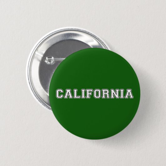 Californië Ronde Button 5,7 Cm (Voorkant /achterkant)