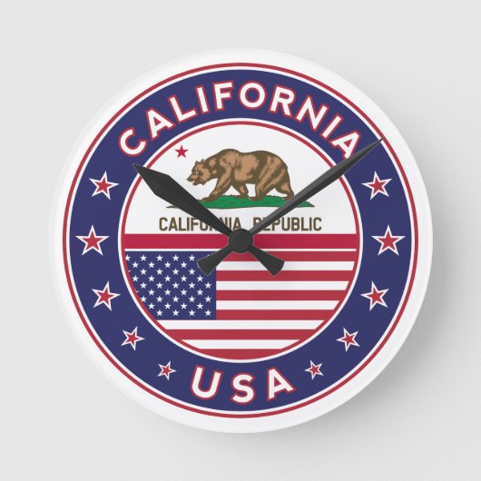 Californië Ronde Klok (Voorkant)