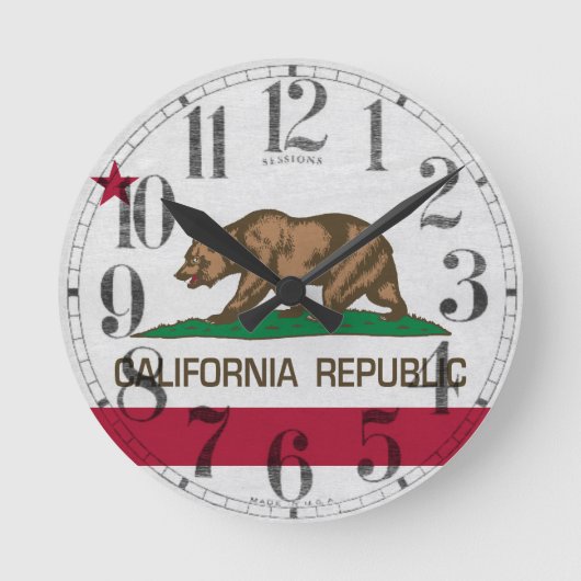 Californië Ronde Klok (Voorkant)
